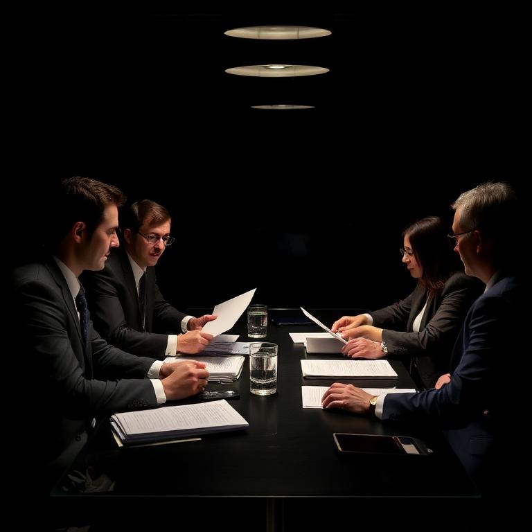 Reunião estratégica corporativa